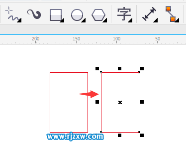 CorelDRAW X7复制与粘贴的方法