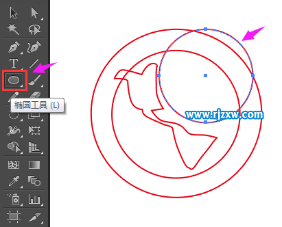 怎么用Illustrator制作网络搜索图标