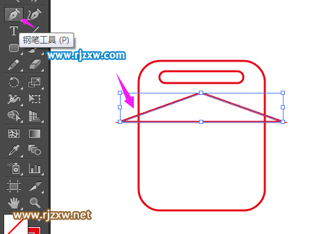 怎么用AI制作几何画板矢量图