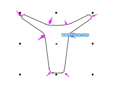 CorelDRAW制作奖杯图标符号