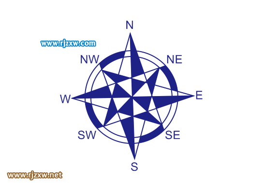 CorelDRAW把模糊的地图坐标变成矢量图