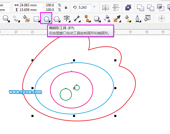 CorelDRAW制作新浪分享图标教程