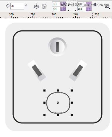 CorelDraw X5设计简单的开关教程