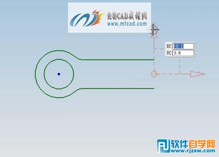 UGNX5.0下裤扣造型