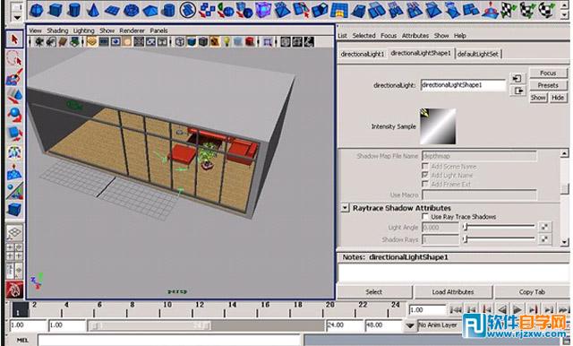 Maya制作室内灯光照明教程