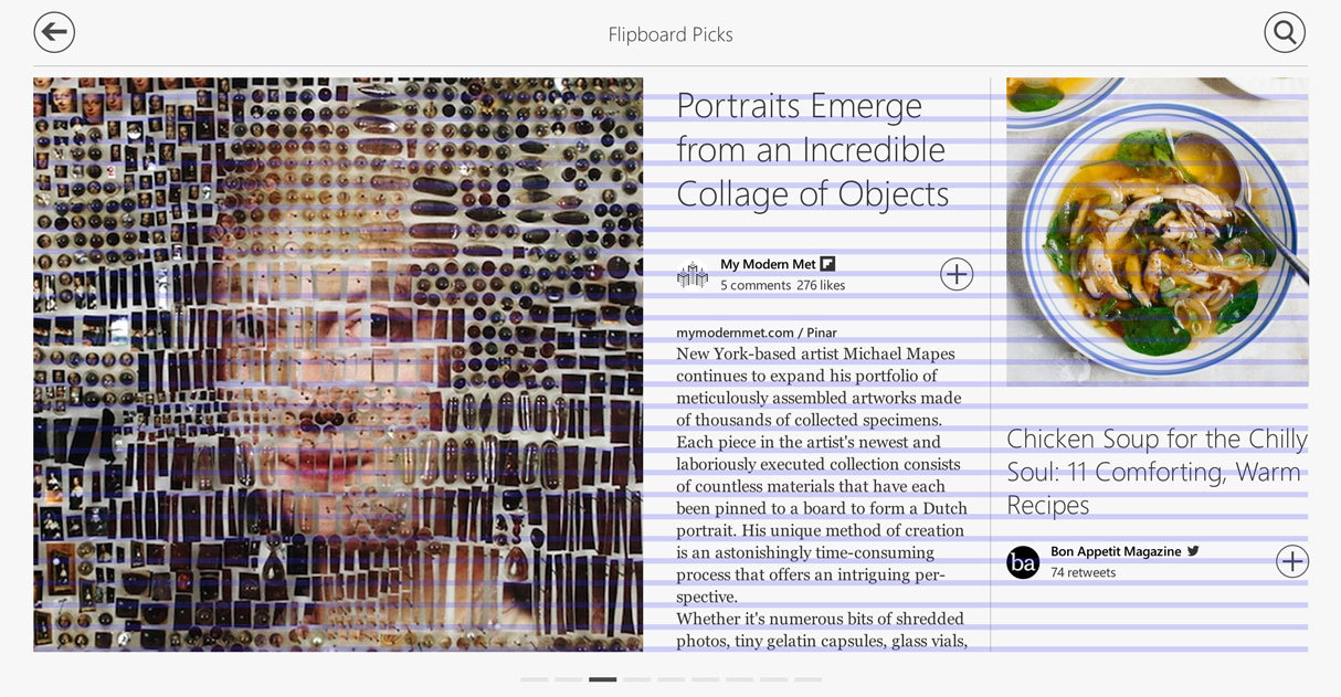 揭秘：Flipboard精美的阅读页面是这样一步一步做出来的