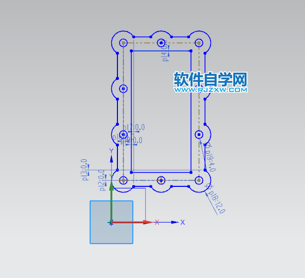 ug整个草图旋转90°