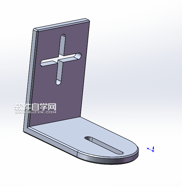 solidworks金属锁紧扣的绘制方法