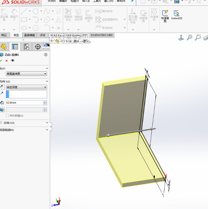 solidworks金属锁紧扣的绘制方法