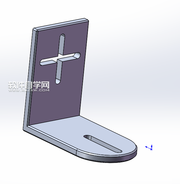 solidworks金属锁紧扣的绘制方法