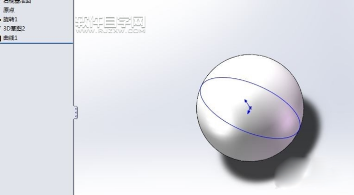 solidworks曲线投影怎么使用