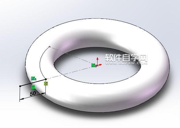 SolidWorks不规则线圈的画法