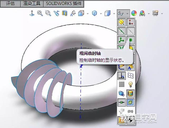 SolidWorks不规则线圈的画法