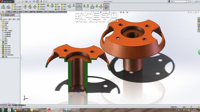 SolidWorks画一个零件的介绍