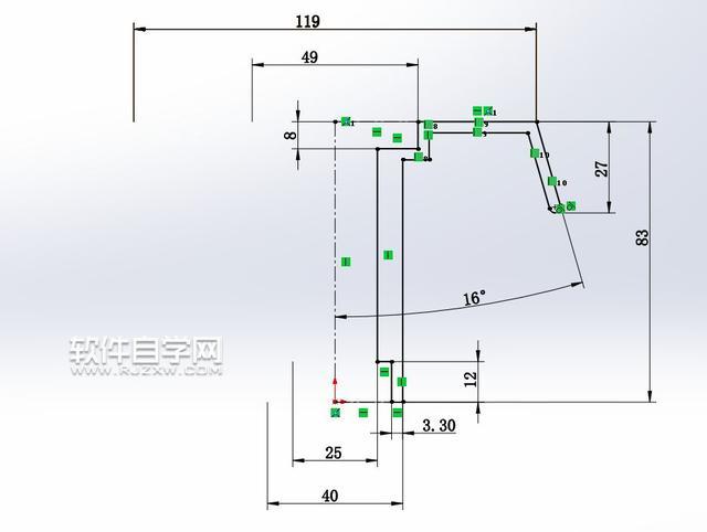 SolidWorks零件实体旋转练习的介绍