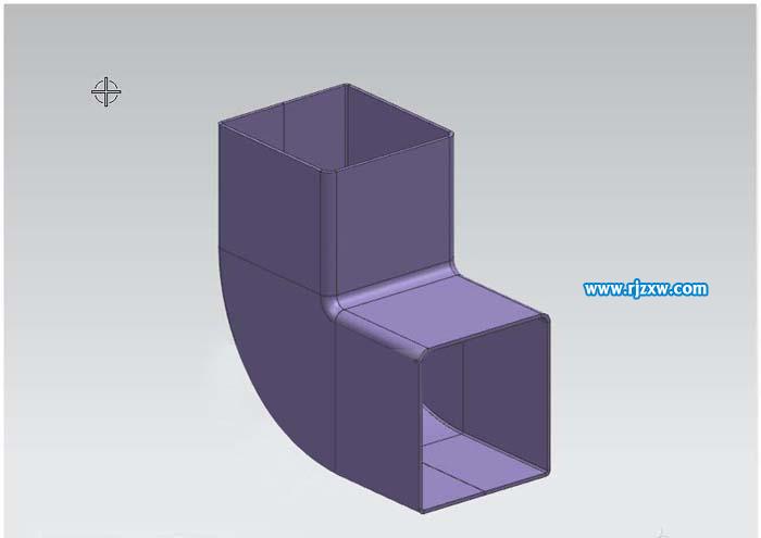 UG12.0怎么设计方形弯管钣金零件