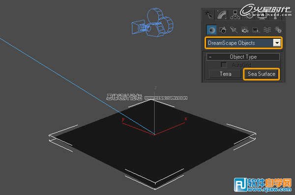 3dmax海水材质设置