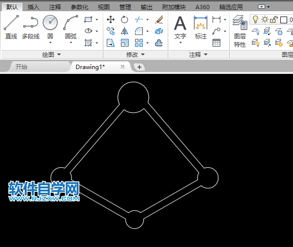 cad矩形修定云线怎么画？