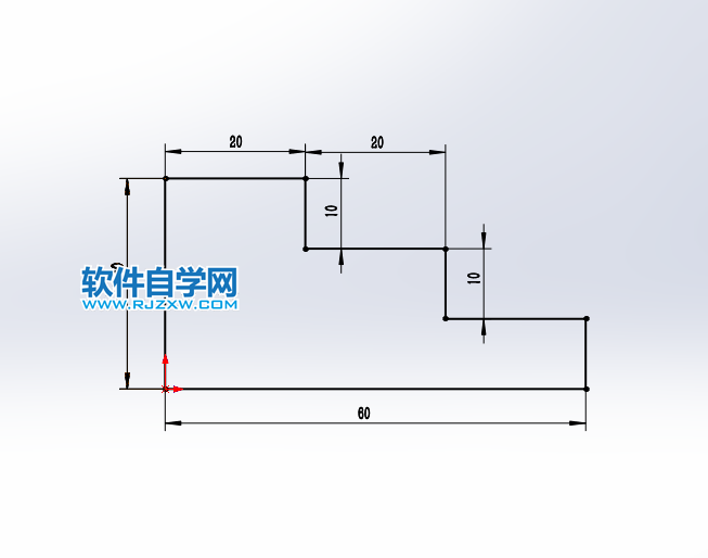 solidworks前视与上视基准面拉伸切除画图