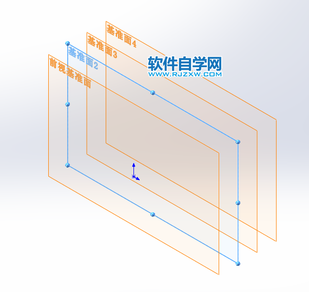 solidworks怎么一次性偏移多个基准面