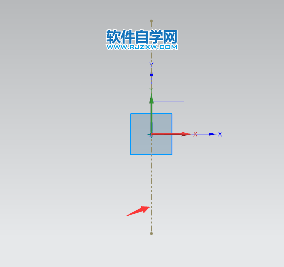 ug直线设置为辅助线