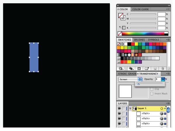 Illustrator CS6用烟雾笔刷设计白色烟雾