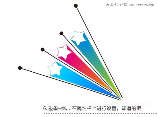 Coreldraw X7设计立体五角星