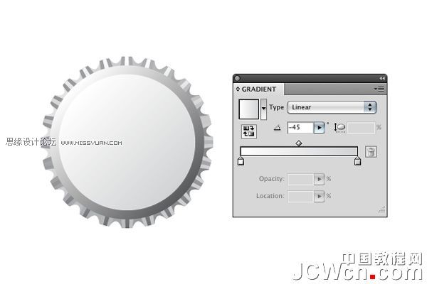 用Illustrator CS6教你怎么绘制可乐瓶盖
