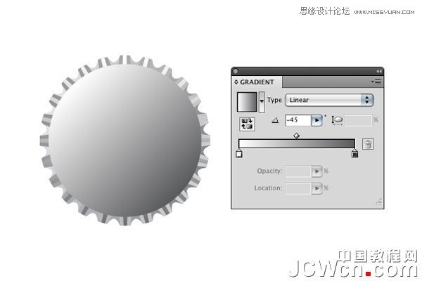 用Illustrator CS6教你怎么绘制可乐瓶盖