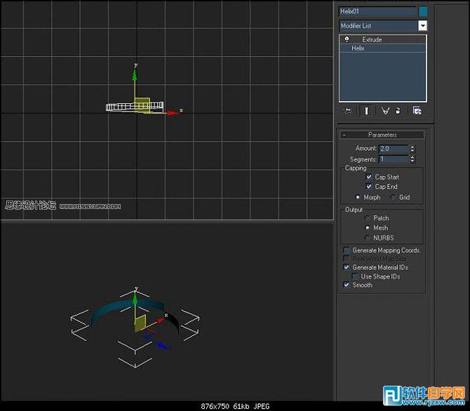 教你怎么用3DMAX做简单螺纹模型