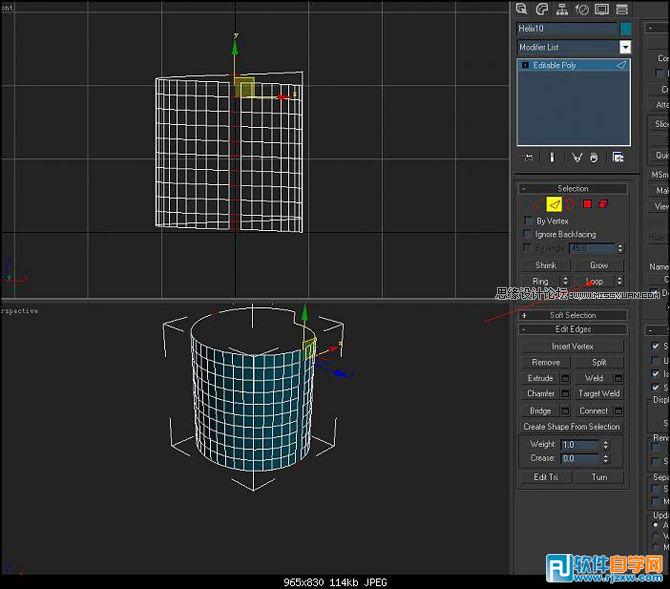 教你怎么用3DMAX做简单螺纹模型