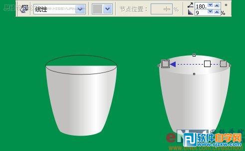 教你怎么用CoreldrawX7绘制卡通杯子