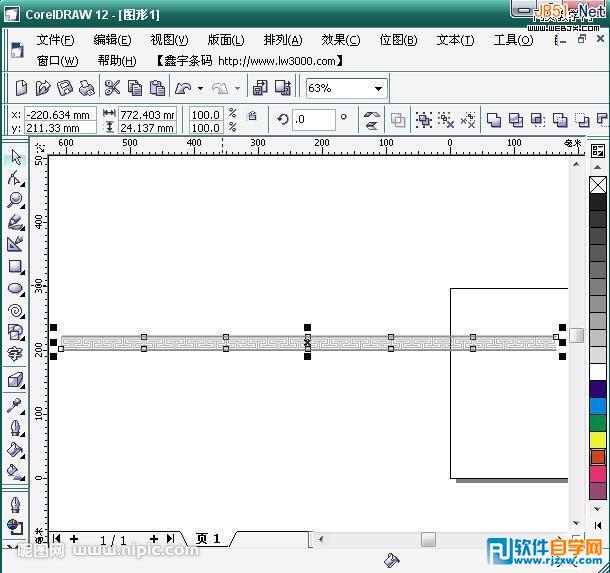 CorelDraw怎么教你制作包装中的环形花边图案