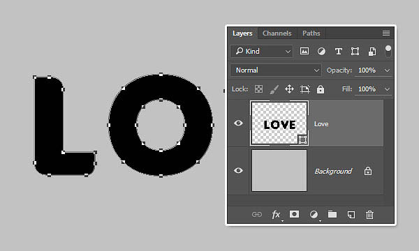 PhotoshopCS5制作LOVE浮雕花纹立体字