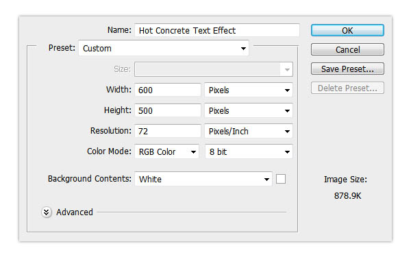 PhotoshopCS4制作炽热效果的纹理字教程